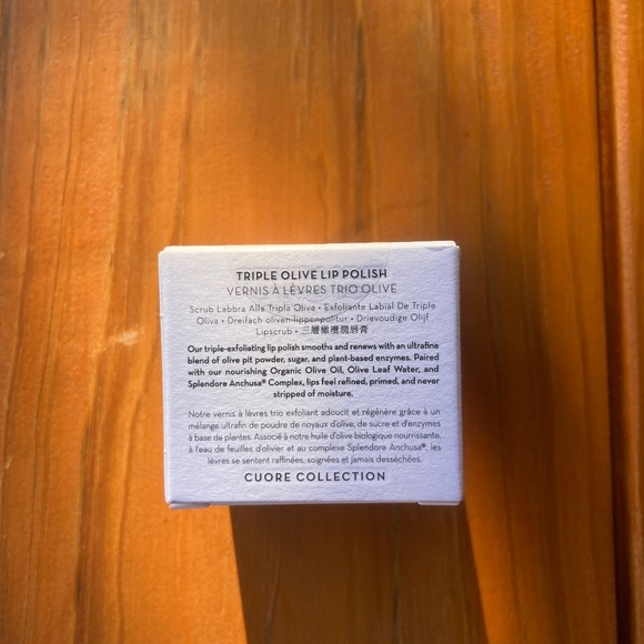 NWT Furtuna Skin Triple Olive Lip Polish .27 oz Made in Italy - Picture 5 of 6